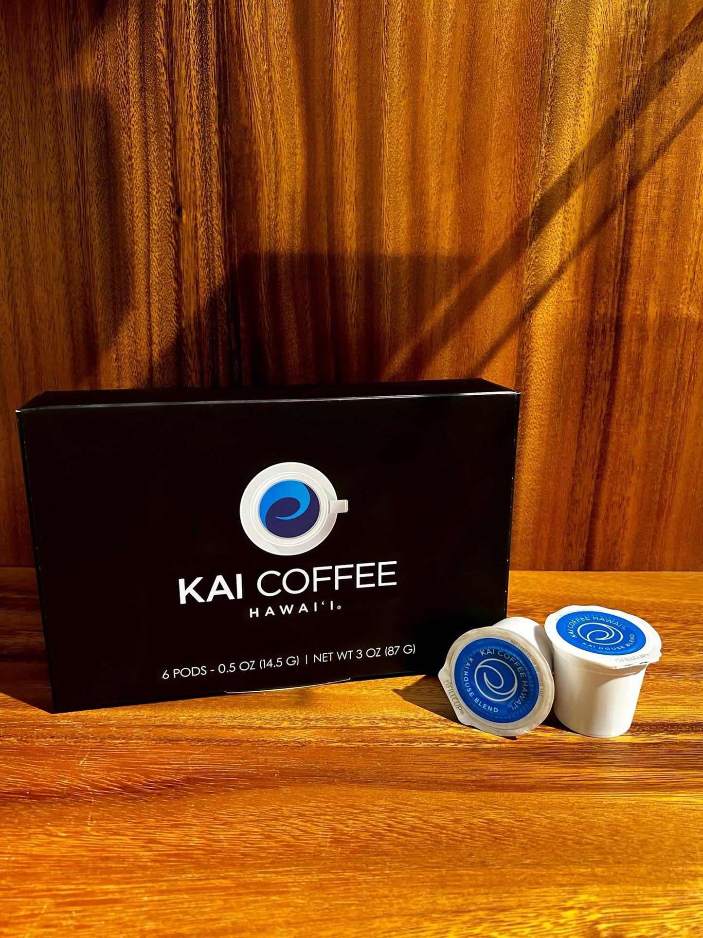 Kai Cups single serve pods Kai Coffee Hawaii