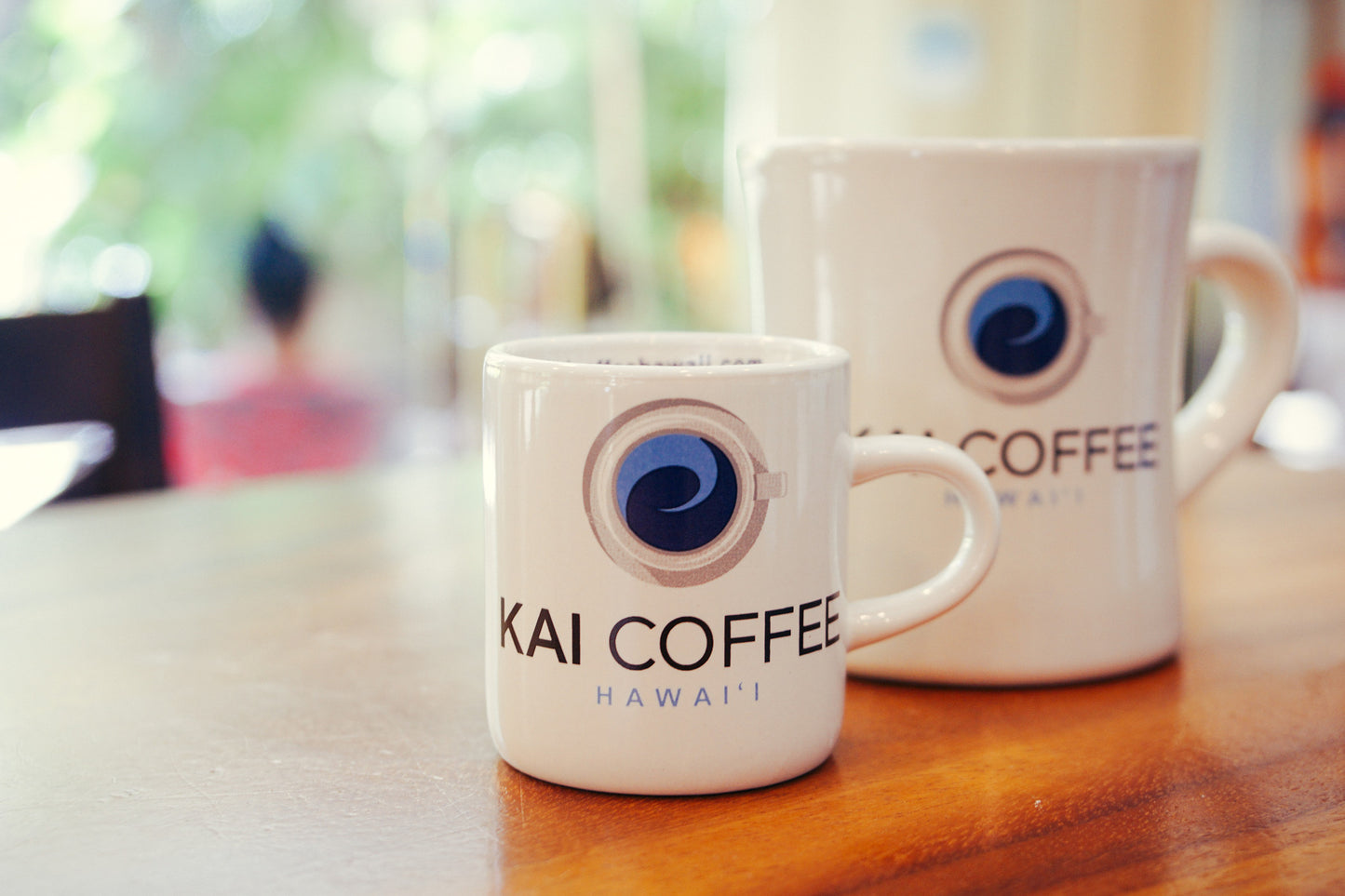 Kai Coffee Hawaii ceramic diner mug, Kai Coffee Hawaii, Aloha In Every Cup™